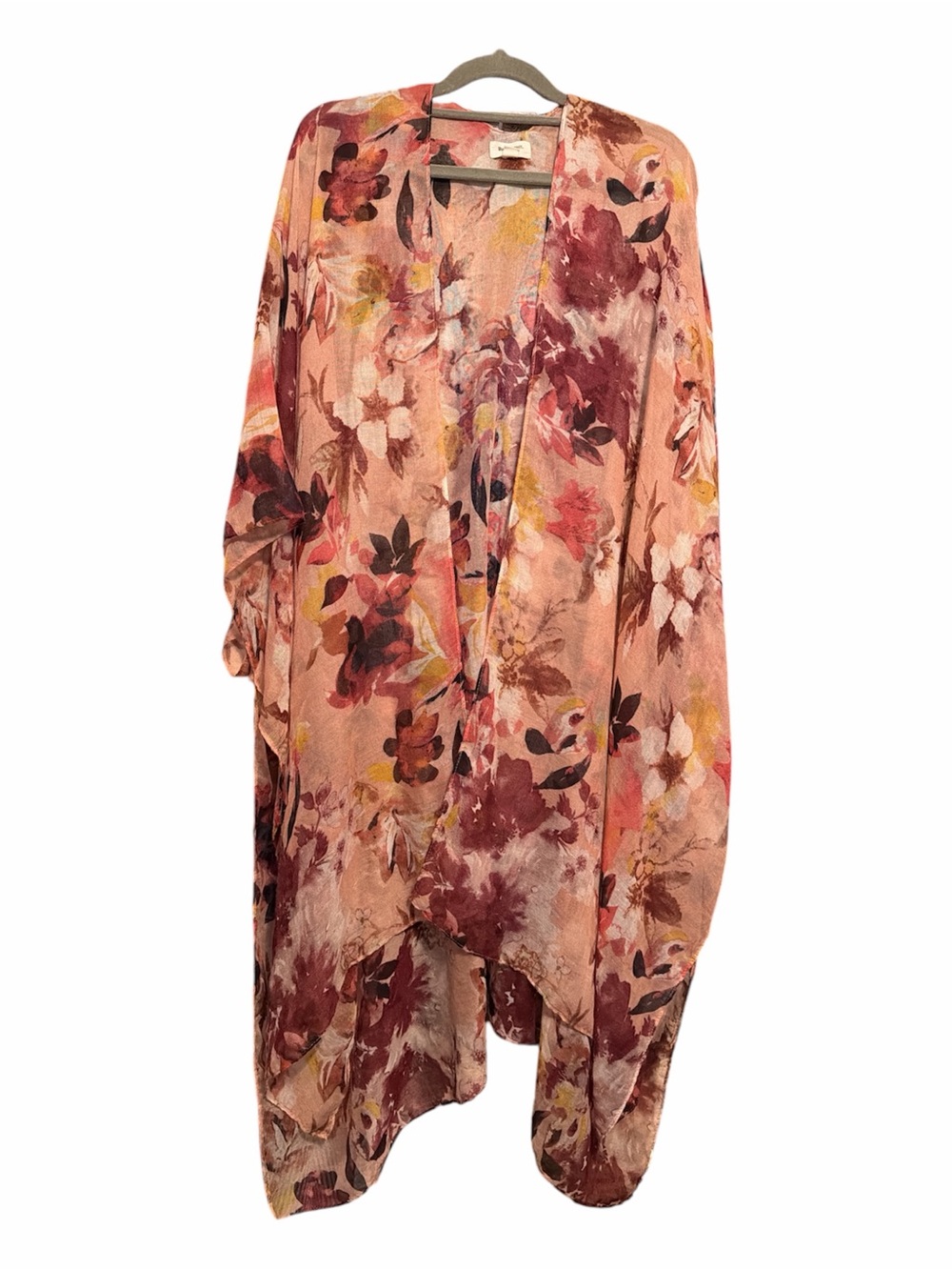 WORLD MARKET MAUVE AND DUSTY PINK Kimono Duster